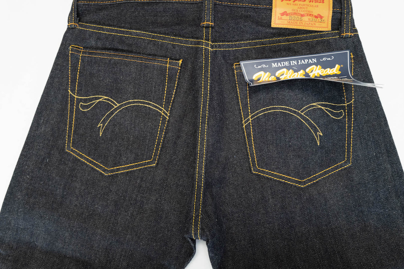 The Flat Head D306 14.5oz Denim (Relax Tapered Fit) - CORLECTION