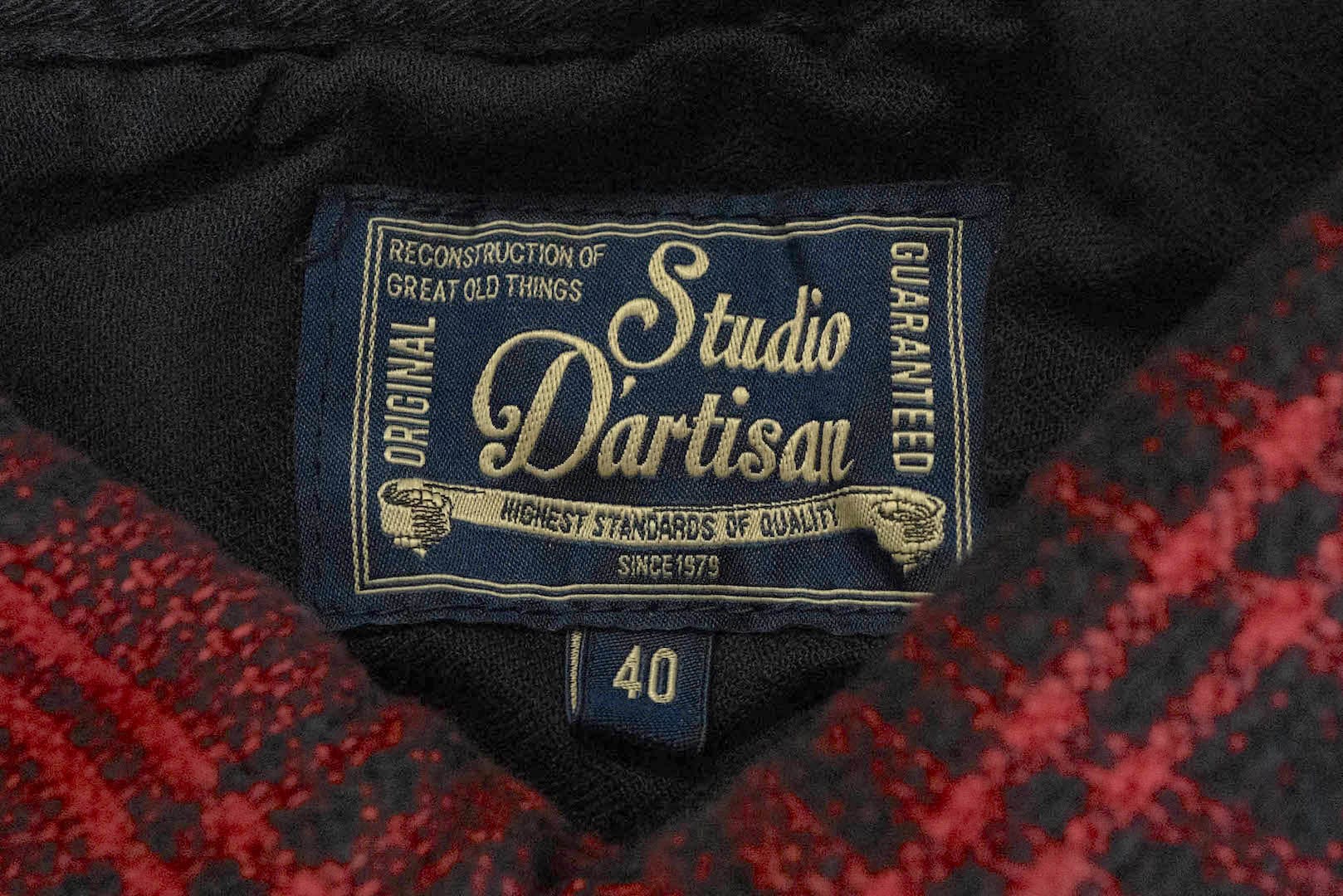 Studio D'Artisan "Hinode" Ultra Heavyweight Jacketed Shirt