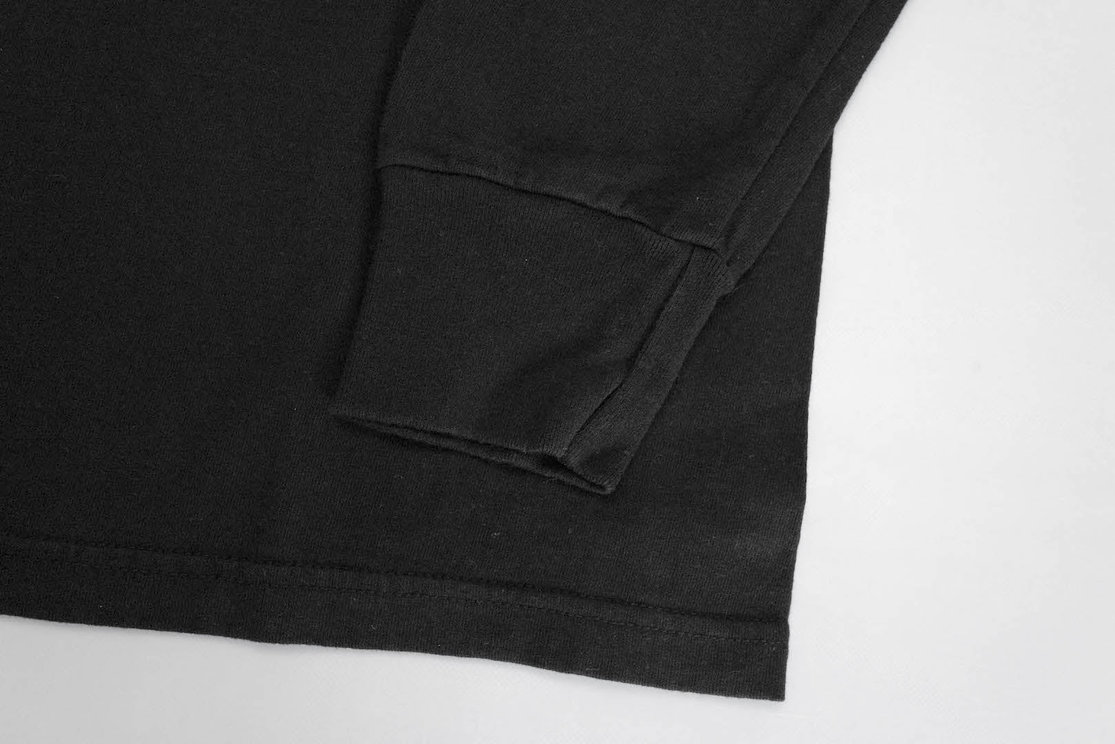 Samurai 6.7oz Loopwheeled "Oversea-Edition" L/S Tee (Black)
