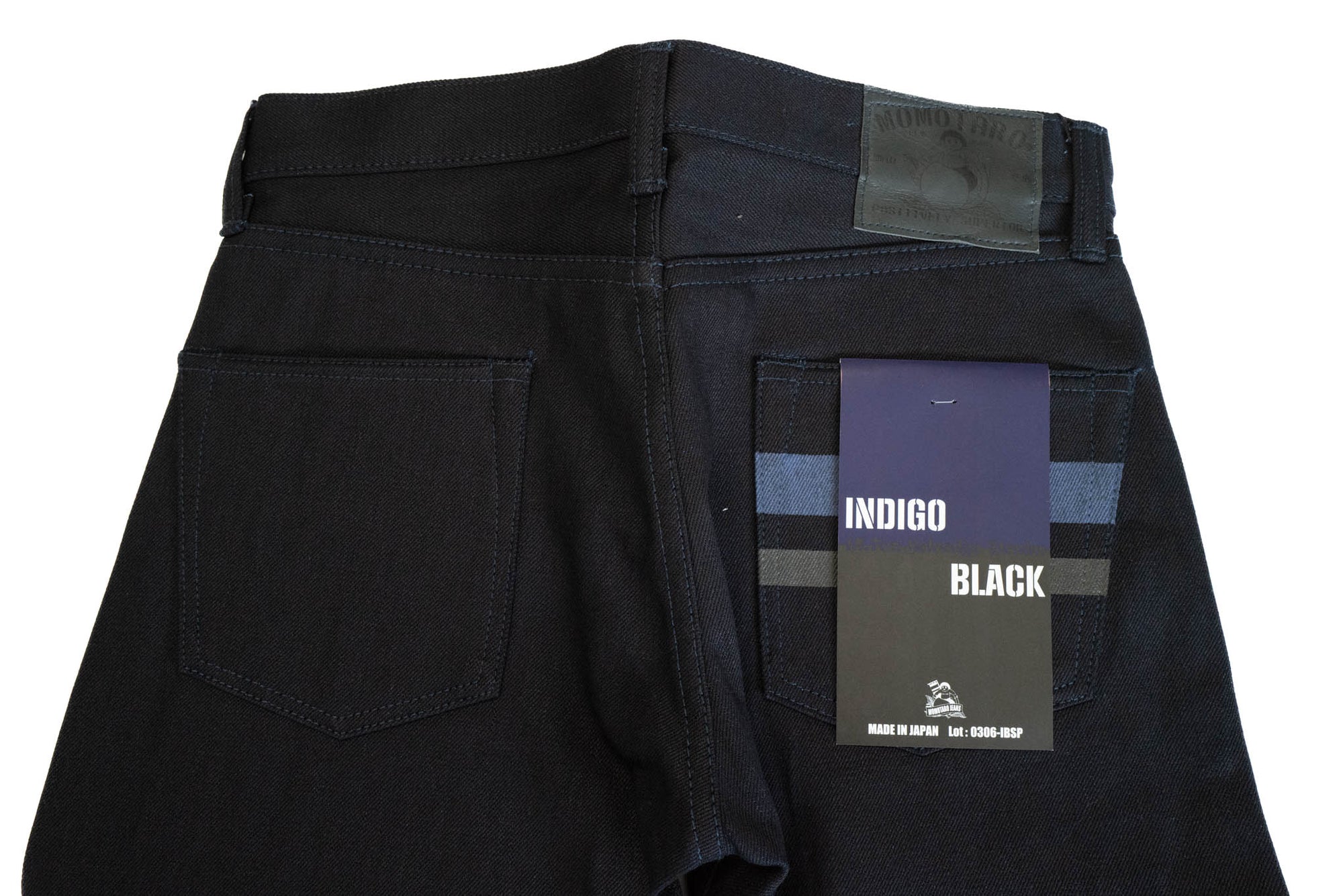 Momotaro 15.7oz 'Indigo X Black' 0306-IBSP Denim (Slim Tapered Fit)