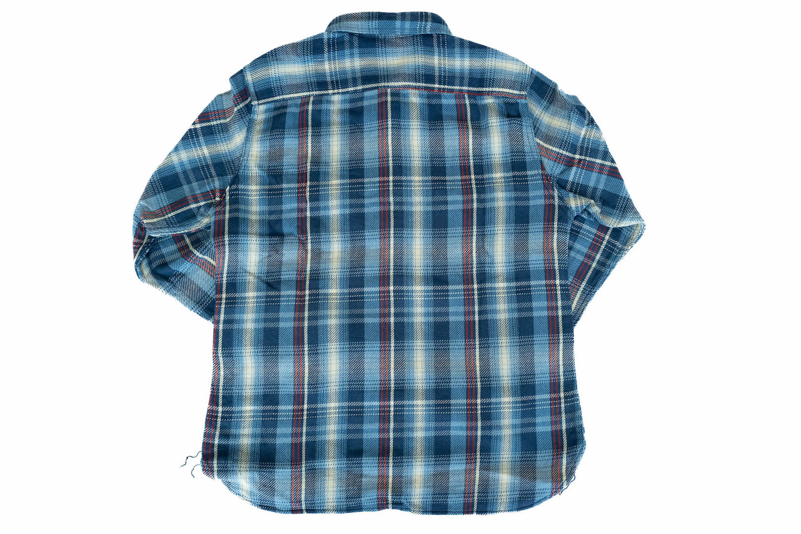 Studio D'Artisan 8oz 'All-Season' Indigo Flannel Workshirt