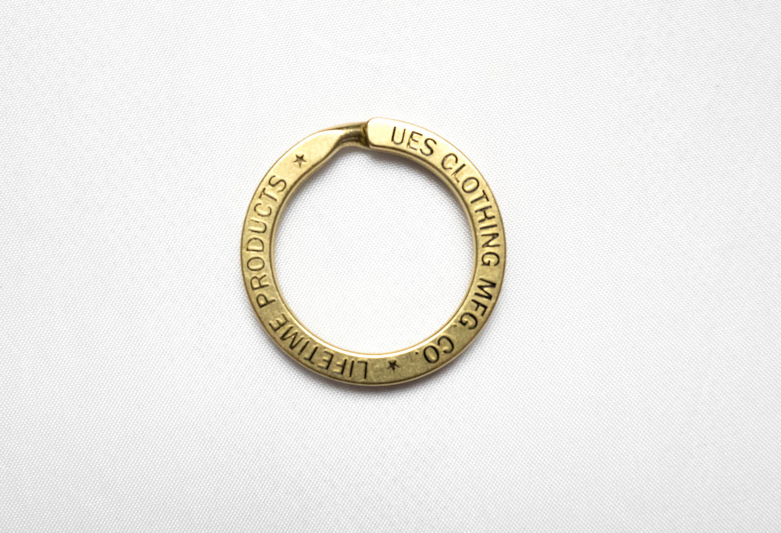 UES "Lifetime" Copper Key Ring