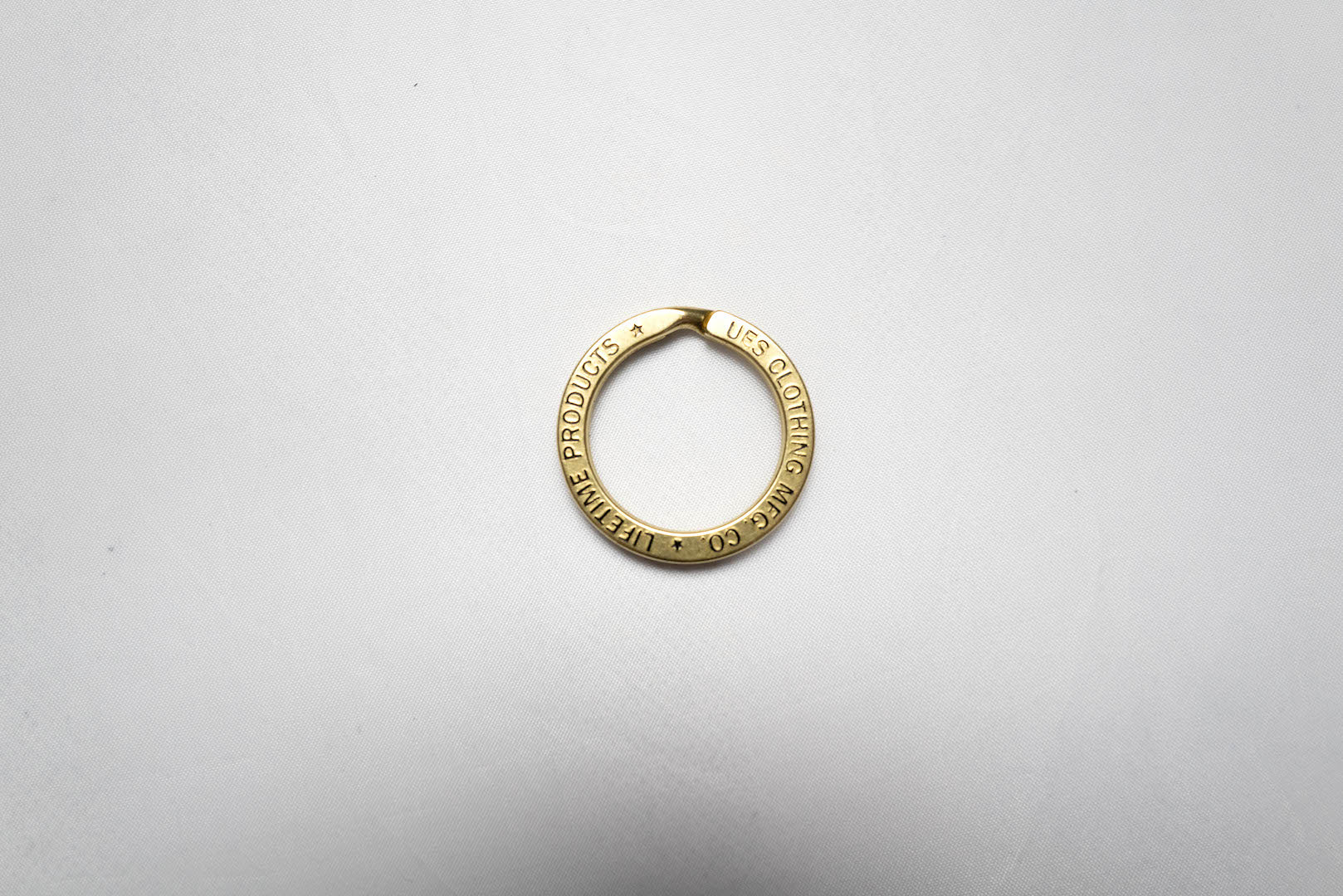 UES "Lifetime" Copper Key Ring