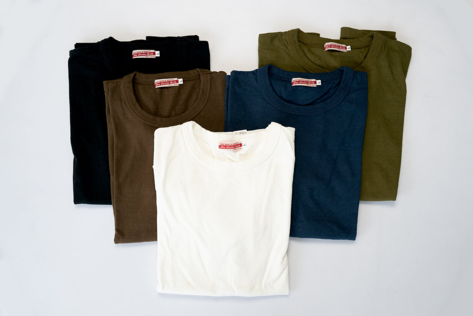 The Strike Gold X CORLECTION 7oz Loopwheeled Tee (Olive)