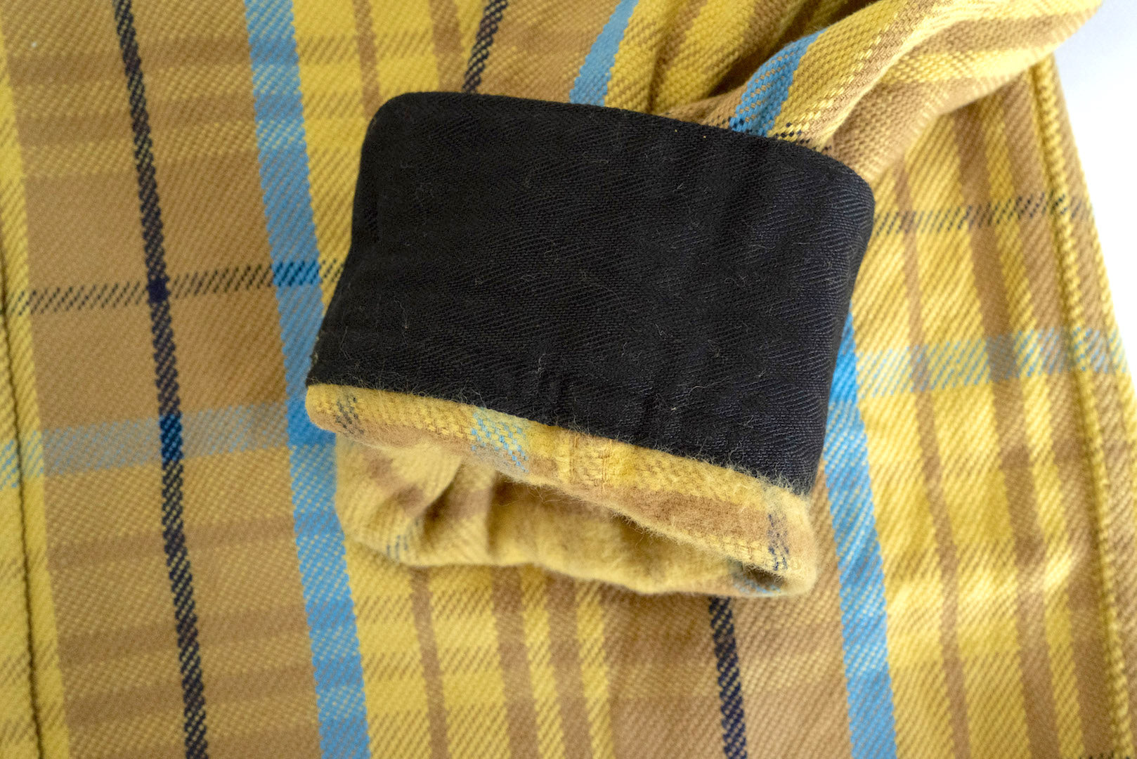 The Flat Head 11oz Selvage Flannel Workshirt (Mustard)