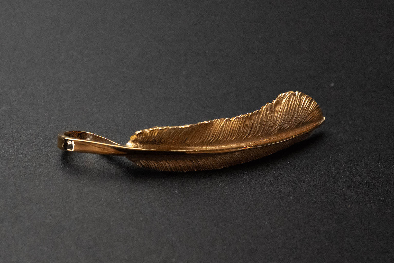 Legend 22K Gold Ultimate "Medium Feather" Pendant (Retired Product)