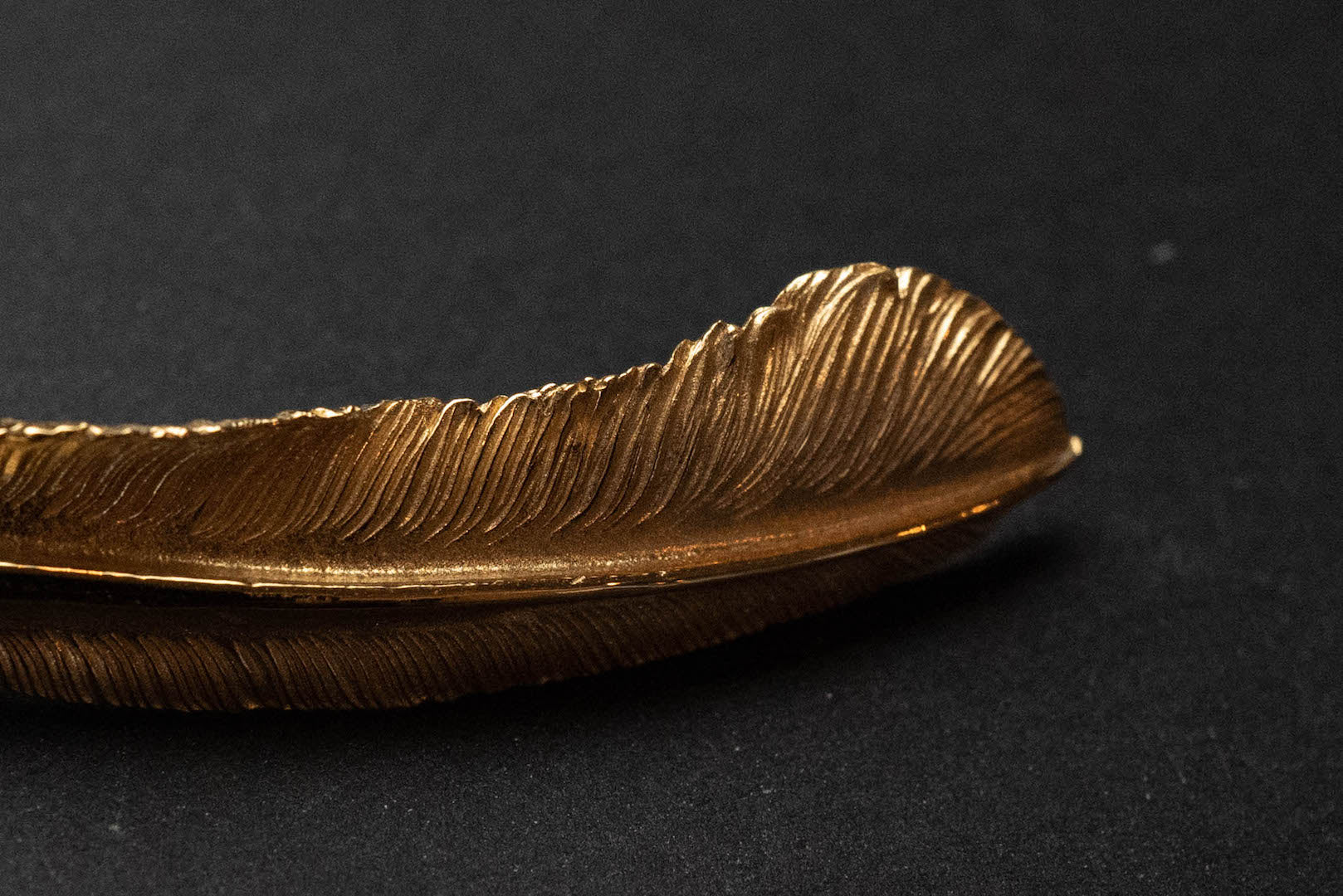 Legend 22K Gold Ultimate "Medium Feather" Pendant (Retired Product)