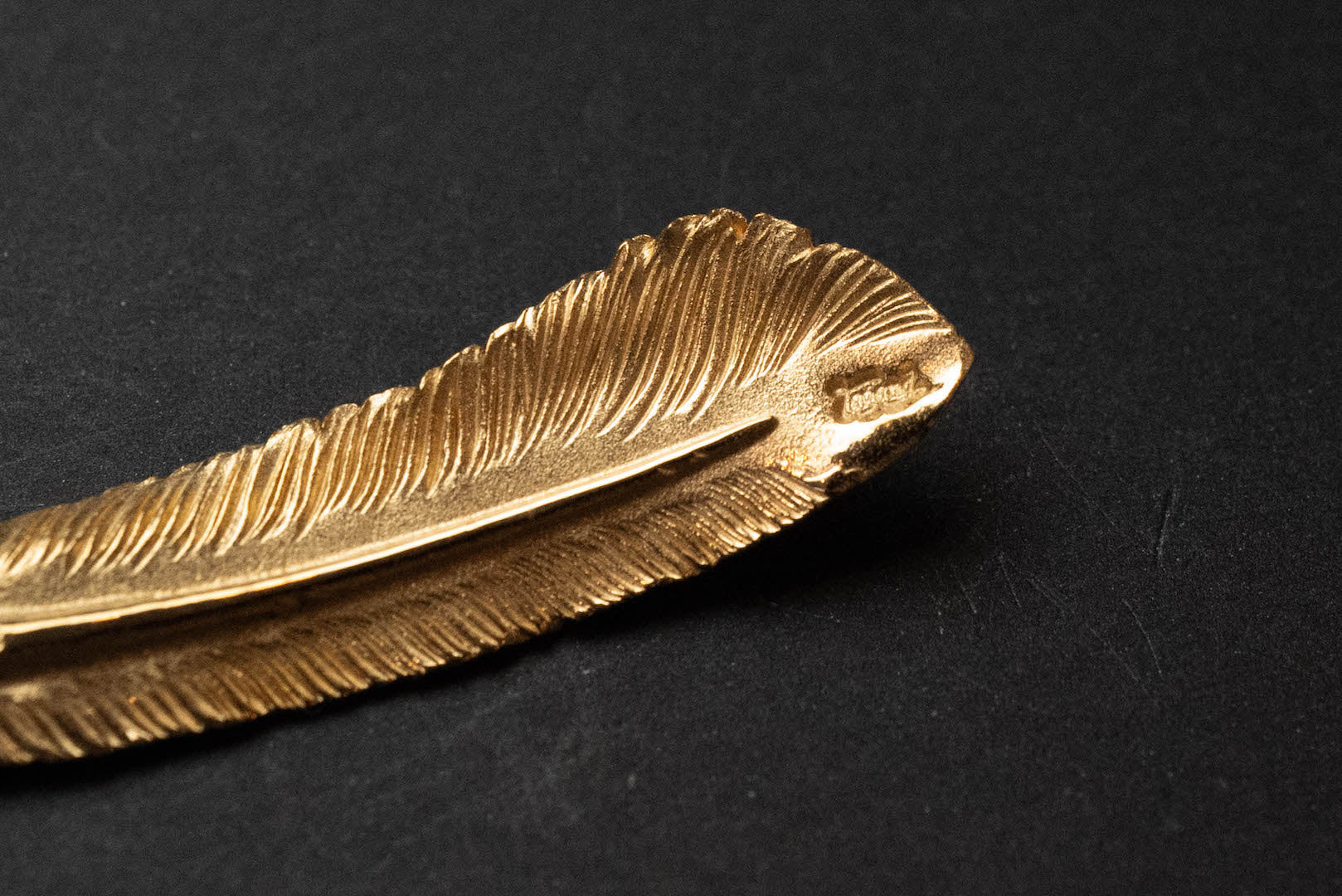 Legend 22K Gold Ultimate "Medium Feather" Pendant (Retired Product)