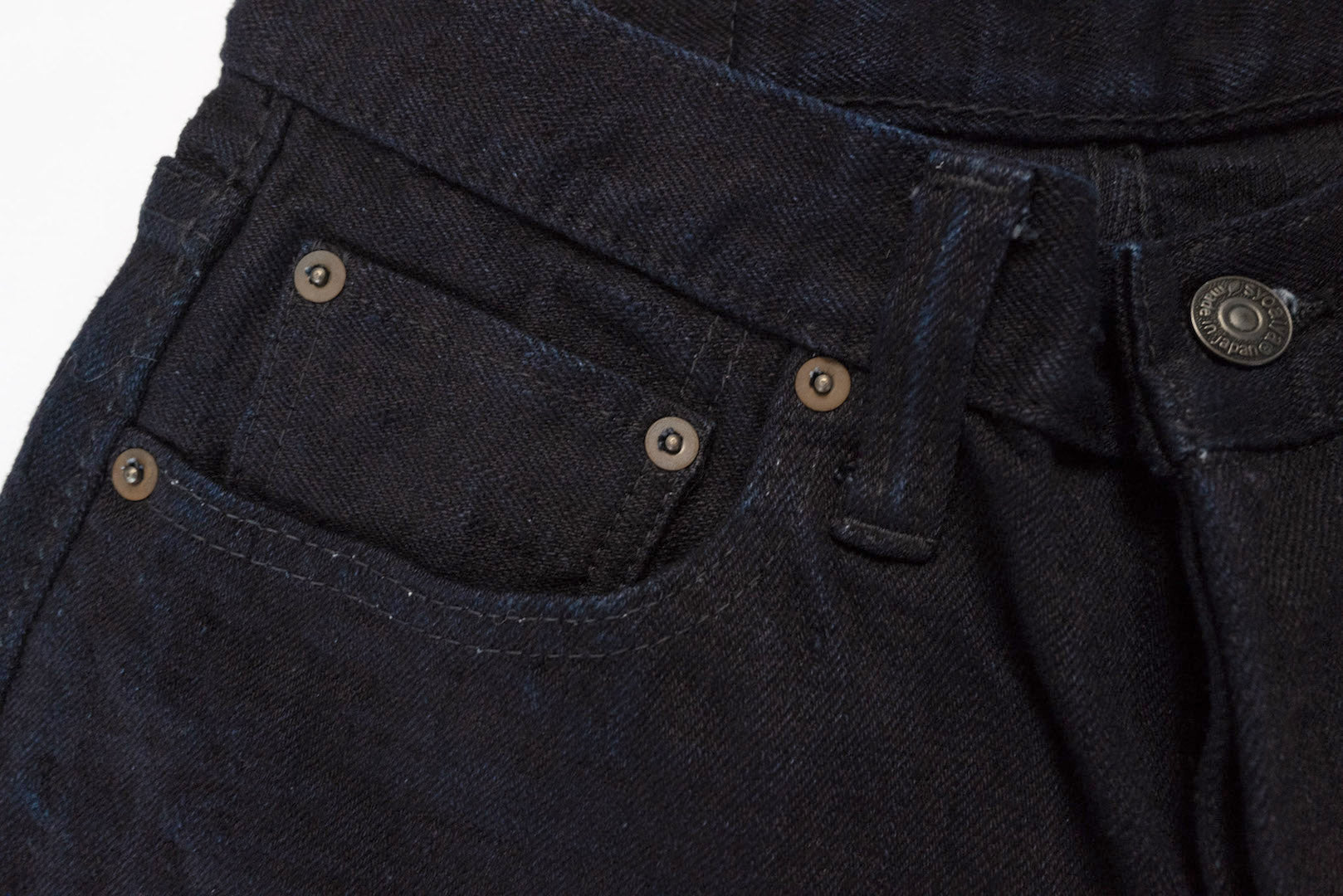 Pure Blue Japan XX-18oz-013-IDBK Denim (Slim Tapered Fit)