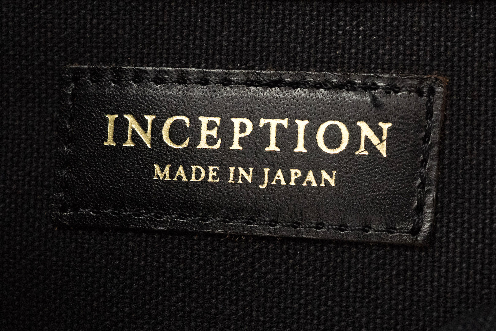 Inception by Accel Company "Size Medium" Horsehide Mail Bag (Black Tea-cored)
