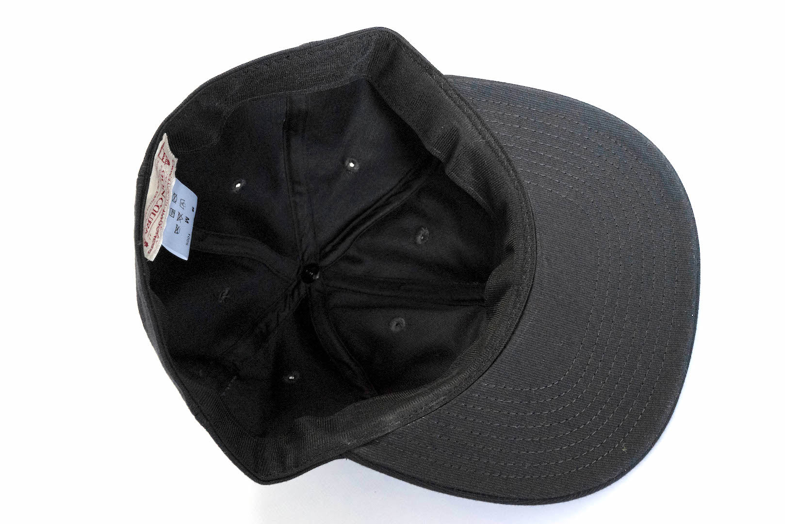 Boncoura Deck Cloth US Navy Cap (Black)