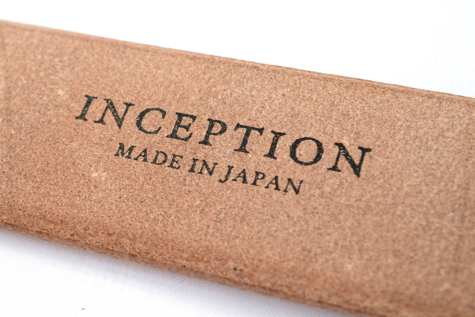 Inception by Accel Company Saddle Cowhide Belt (Natural)