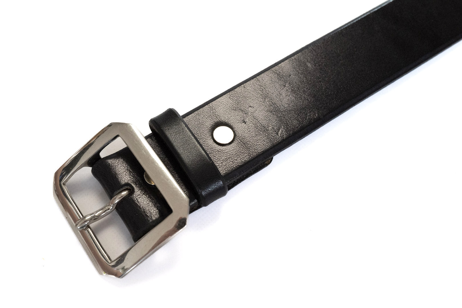 Inception by Accel Company Saddle Cowhide Belt (Black)