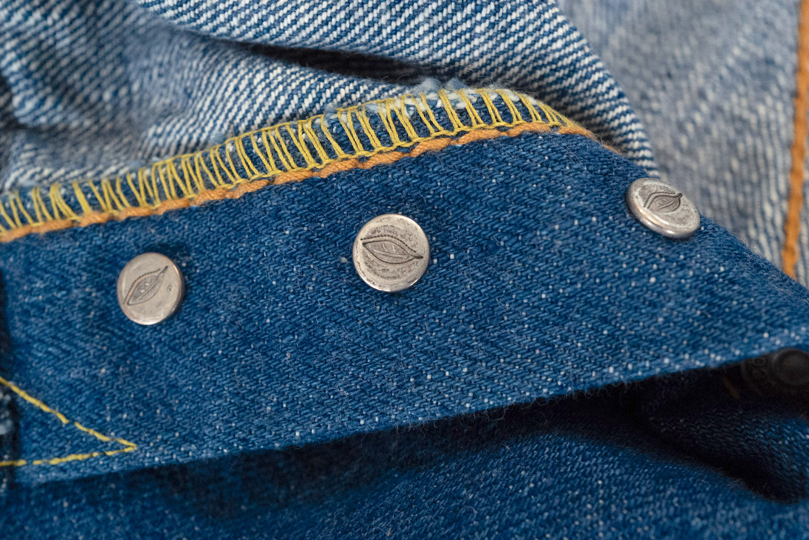 Pure Blue Japan 14oz GRE-013 'Greencast' Denim (Slim Tapered Fit)