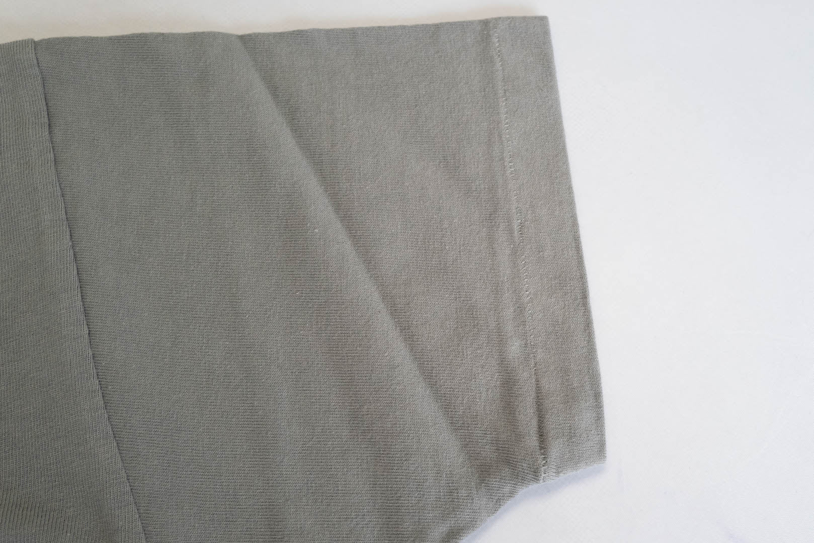 Unique Garment 7oz 'Airy' Plain Loopwheel Tee (Grey)