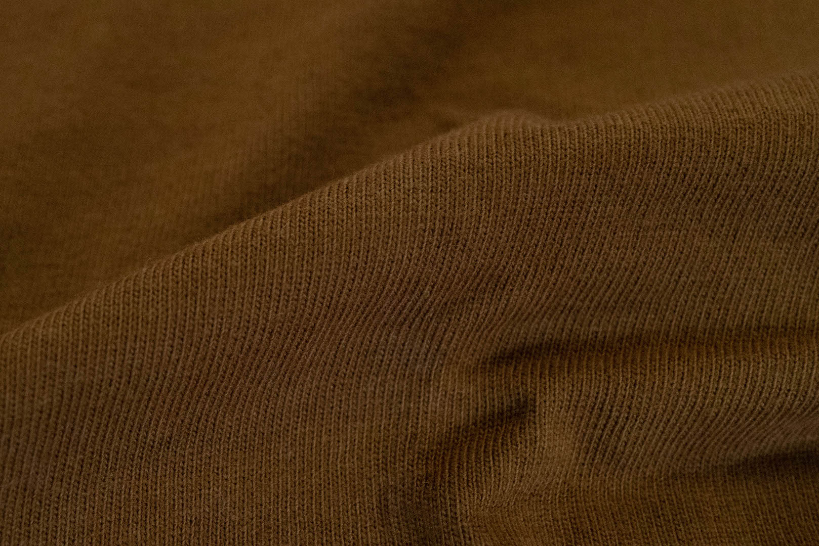 Unique Garment 7oz 'Airy' Plain Loopwheel Tee (Brown)