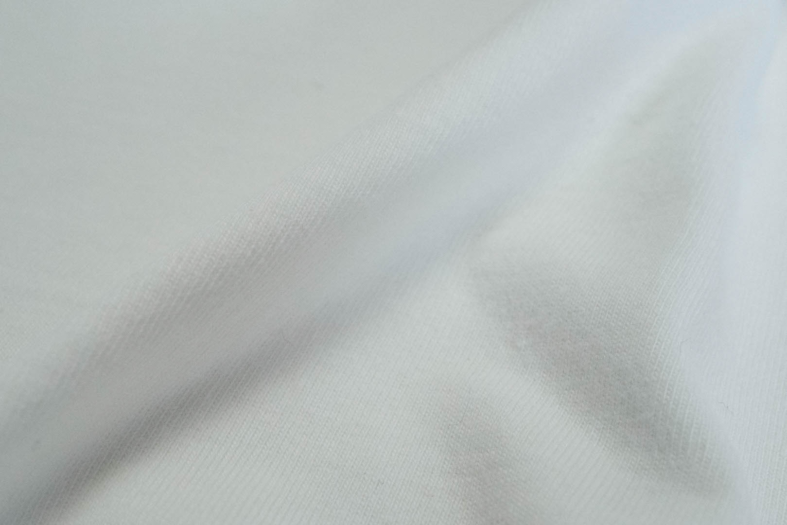 Unique Garment 7oz 'Airy' Plain Loopwheel Tee (White)