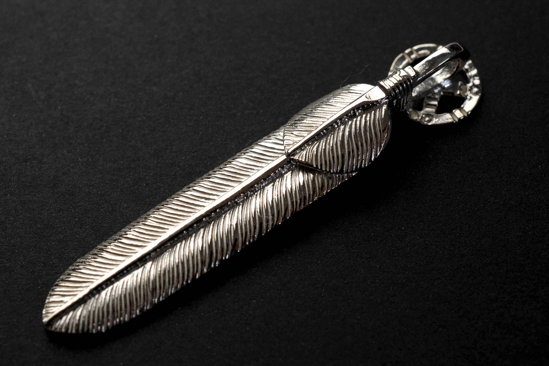 First Arrow's 25th Anniversary "Blessing" Feather Pendant (ANN-25-02)