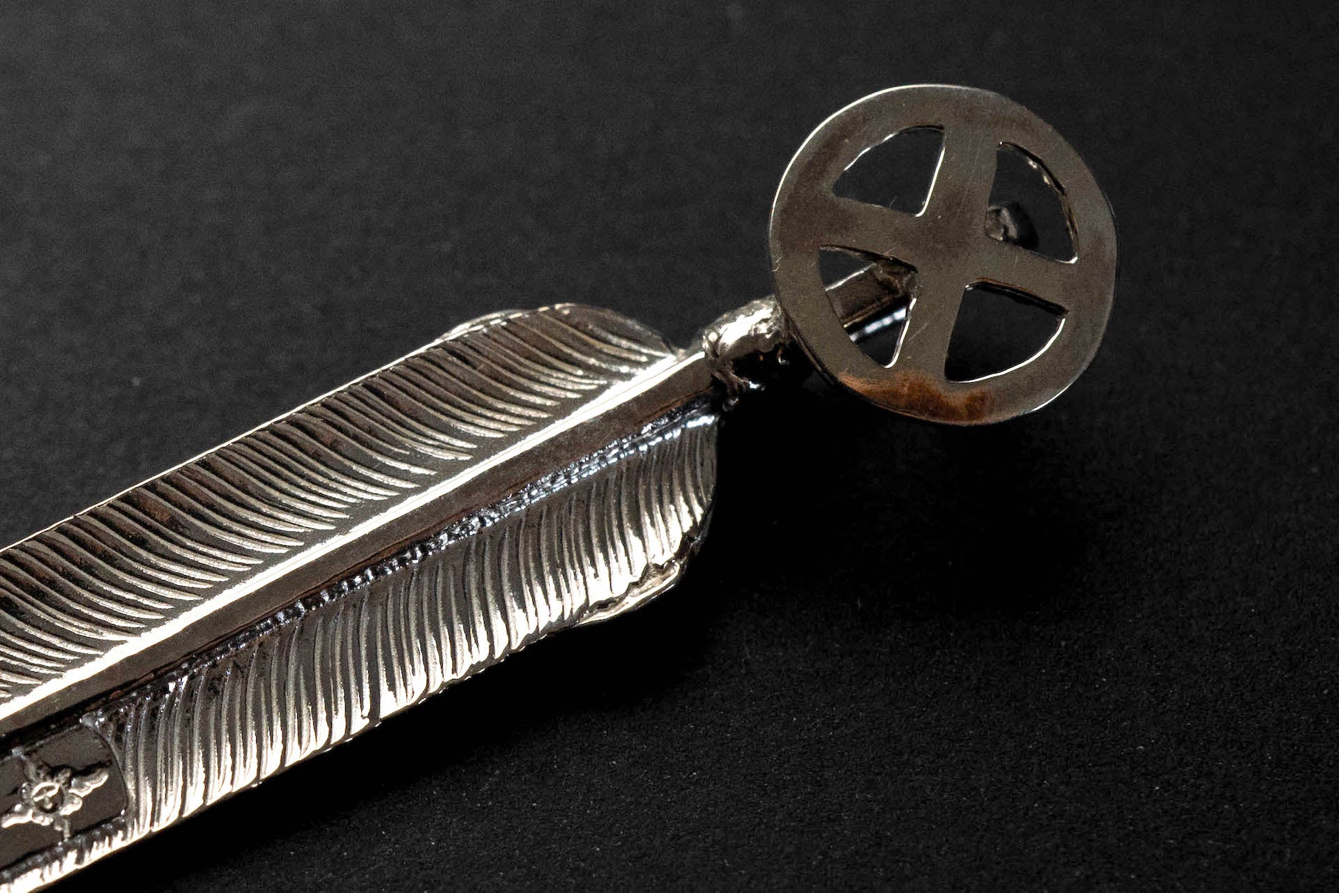First Arrow's 25th Anniversary "Blessing" Feather Pendant (ANN-25-02)