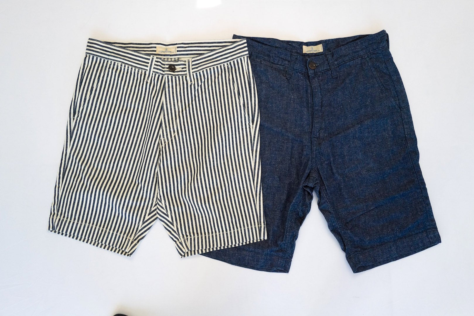 Japan Blue Indigo Hickory Shorts