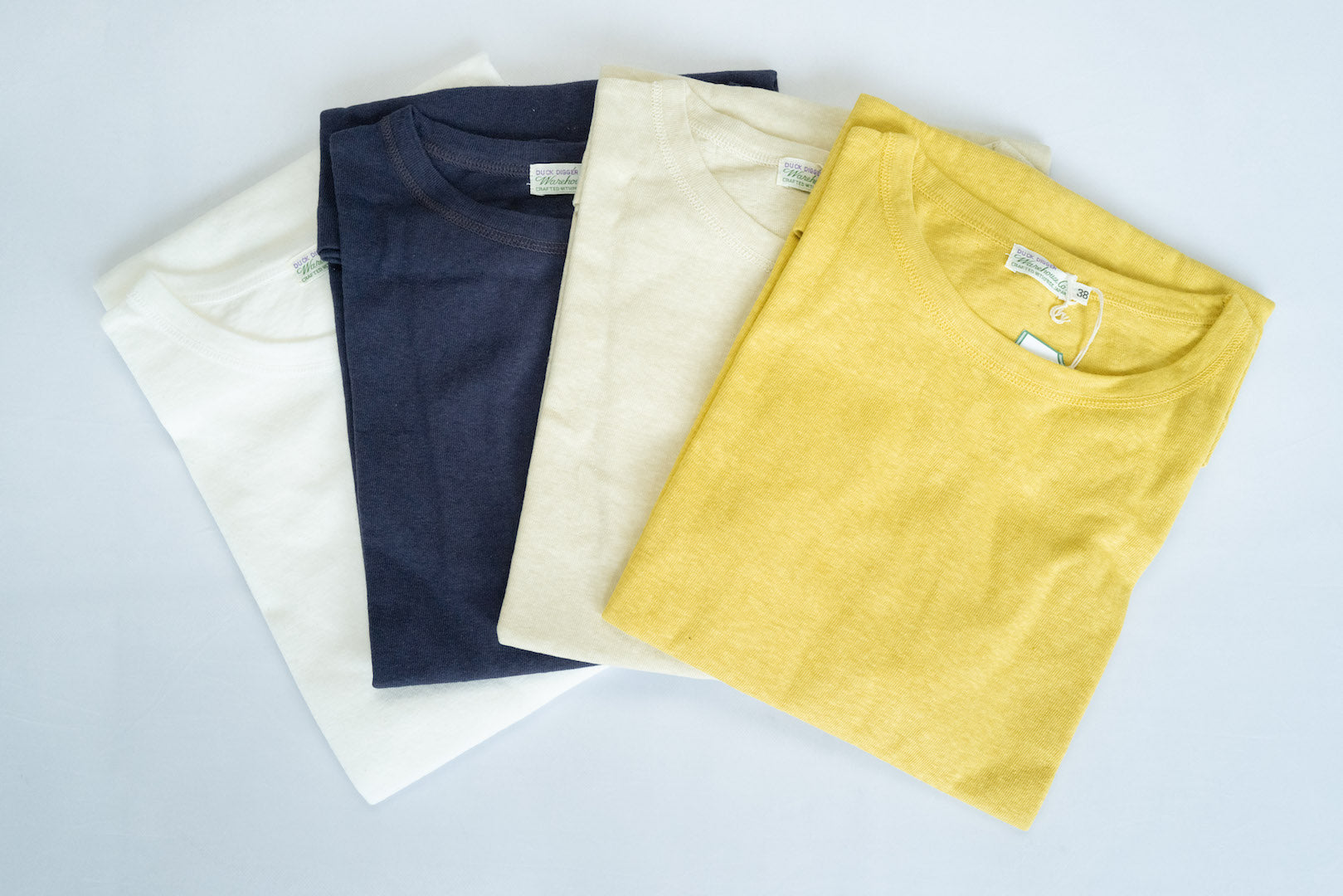 Warehouse 5oz USN "Skivvy" Loopwheeled Tee (Yellow)