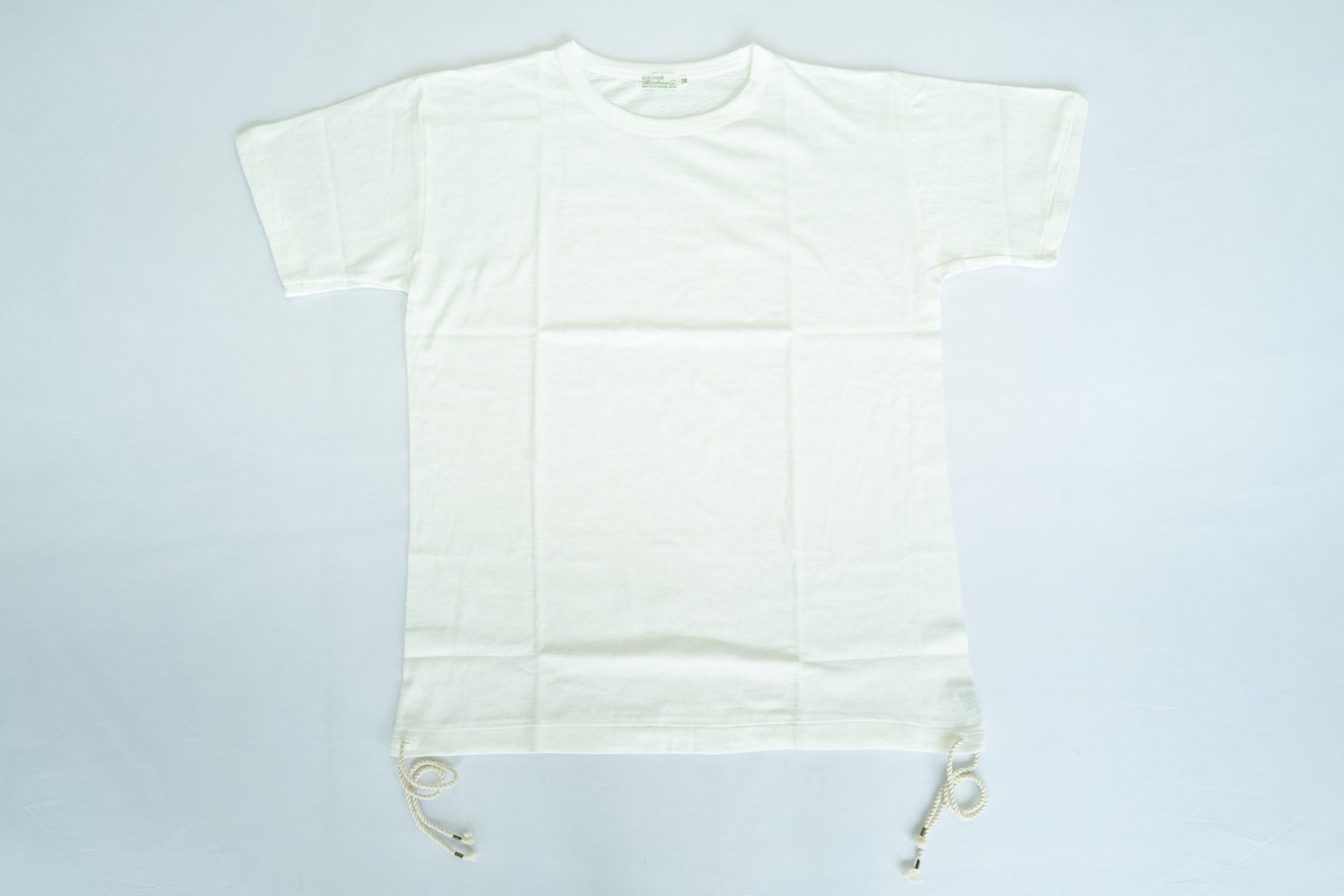 Warehouse 5oz USN "Skivvy" Loopwheeled Tee (White)