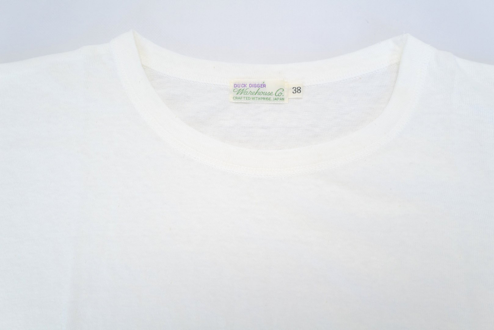 Warehouse 5oz USN "Skivvy" Loopwheeled Tee (White)