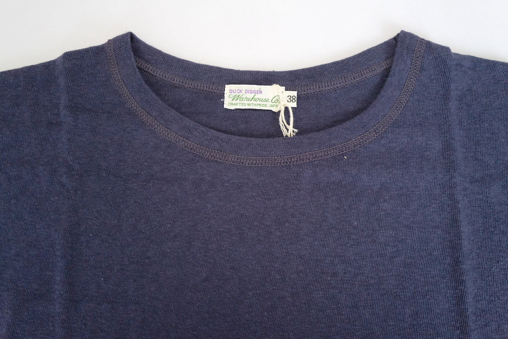 Warehouse 5oz USN "Skivvy" Loopwheeled Tee (Navy)