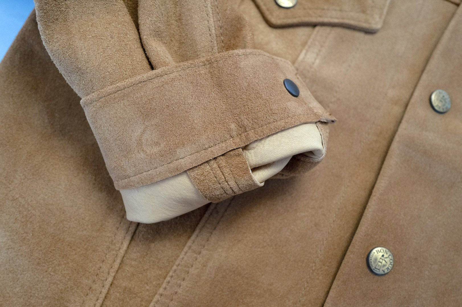 Boncoura Type 3 Suede Cowhide Jacket