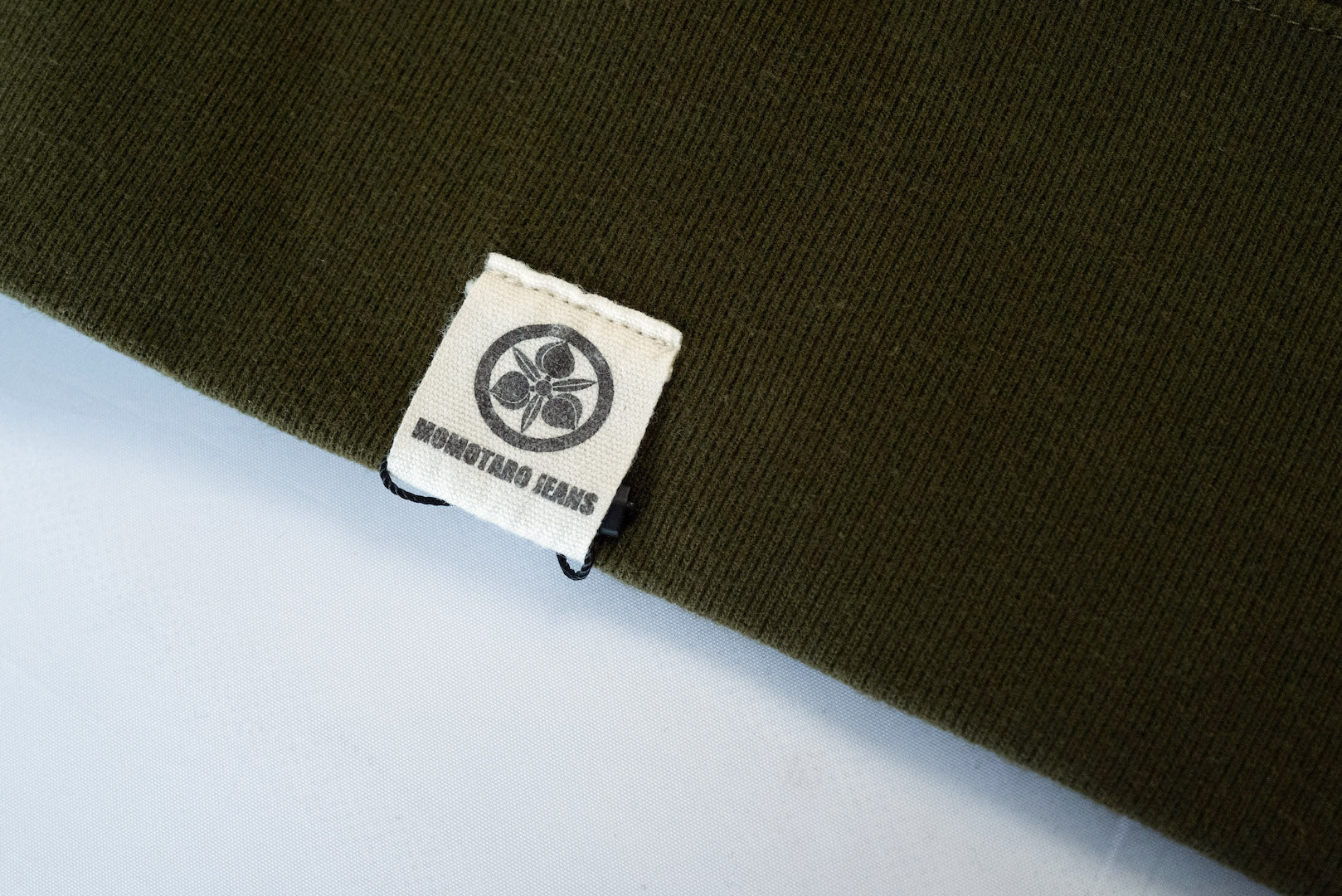 Momotaro GTB Heavyweight Tubular Pull Over (Olive)