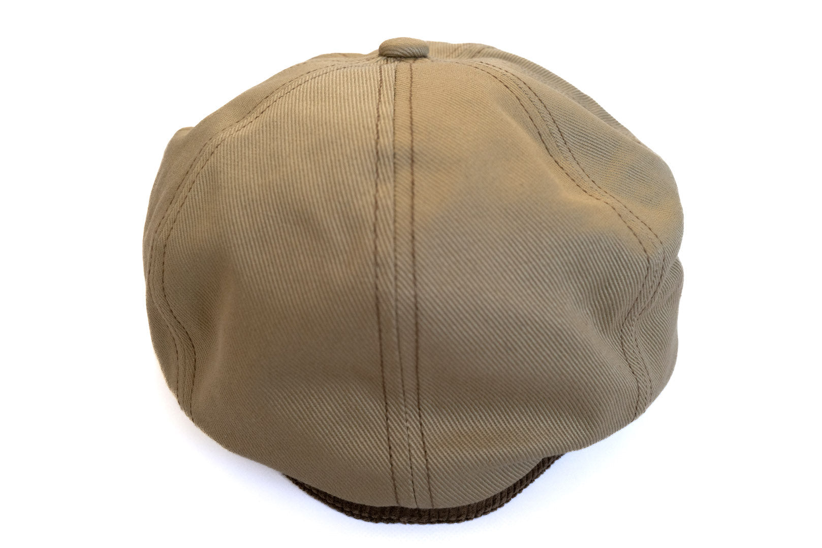 Freewheelers Heavy Drill & Corduroy "Jam Buster" Cap (Beige)