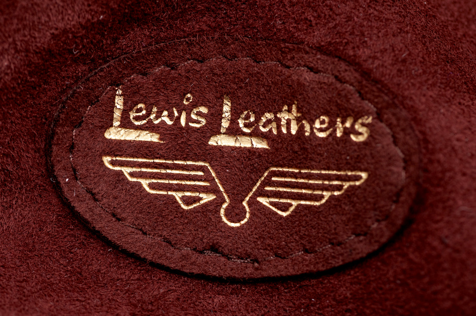 Lewis Leathers Sheepskin Suede Western Jacket (Brown)
