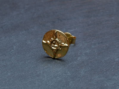 First Arrow's K-18 "Sunburst" Medal Ear Pierce (O-001)